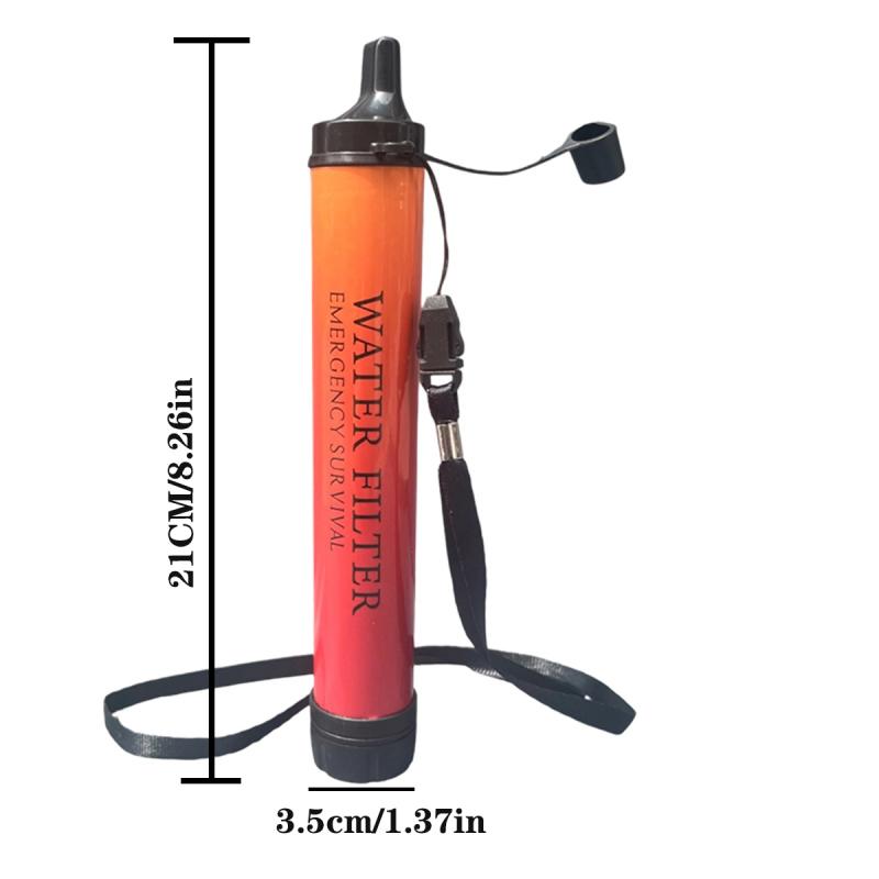 Outdoor Emergency Survival Wat - Water Purification Straw recension och pris